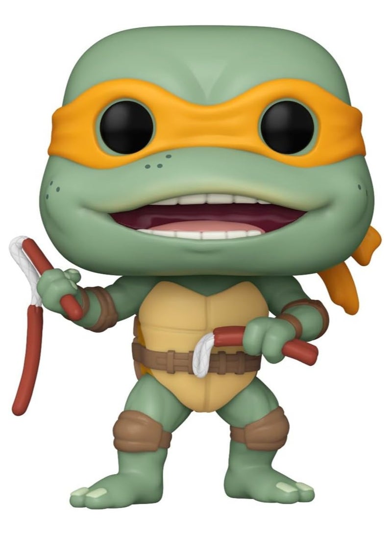 Funko Pop! Cartoon Animation: Nickelodeon - Teenage Mutant Ninja Turtle - Michael Angelo Sausage Nunchuks (1611) - Image 1