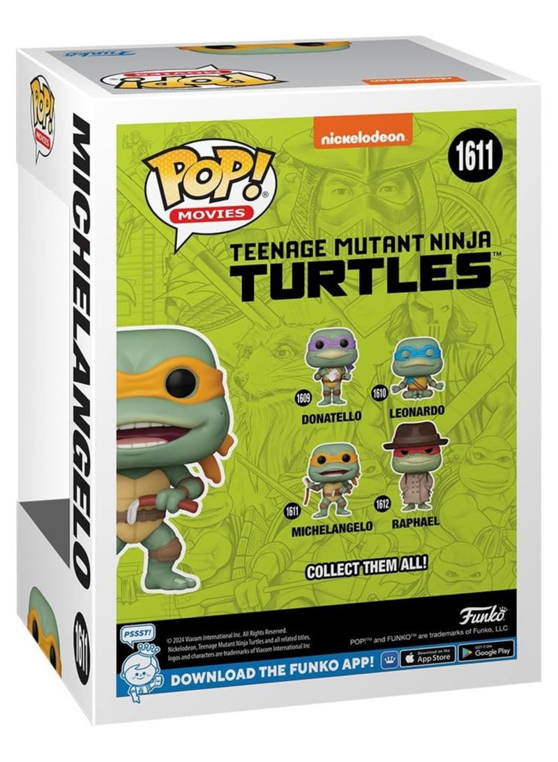 Funko Pop! Cartoon Animation: Nickelodeon - Teenage Mutant Ninja Turtle - Michael Angelo Sausage Nunchuks (1611) - Image 3
