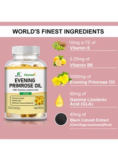 Wins Town Daynee Evening primrose oil soft capsule lmprove skin elastic ity  - Image 4
