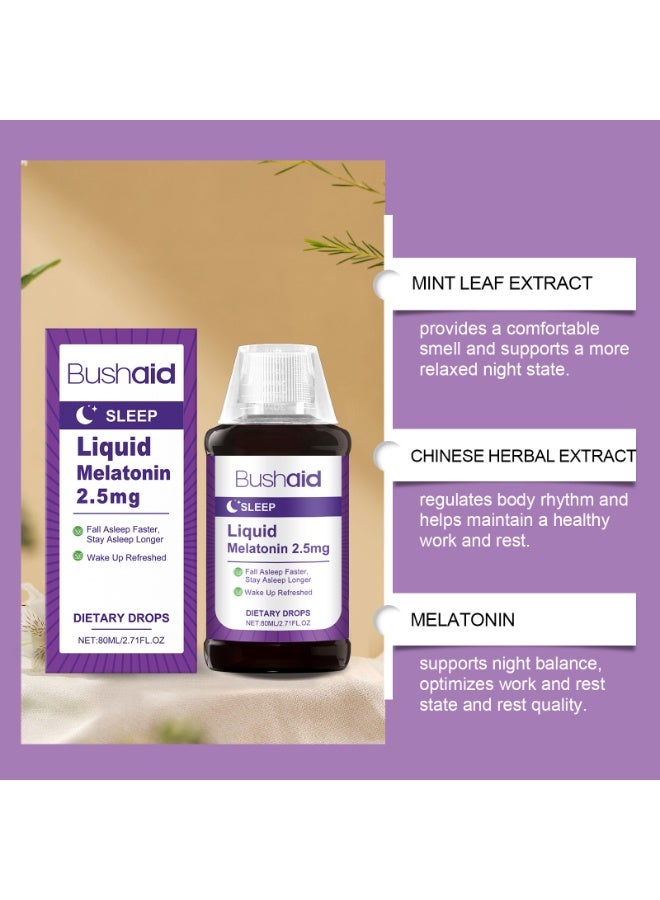 Bushaid Botanical Sleep Body Drops | Pre-sleep massage for a cooling and soothing experience | Enriched with peppermint, herbs, and sleep-inducing ingredients | Soothes the whole body, relax, and promote restful sleep - Image 4