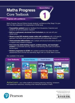 Maths Progress Second Edition Core Textbook 1:  - Image 2
