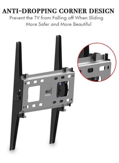 Lucky Sky Tilting TV Wall Mount Bracket LS-44T for 32''–60'' TVs, VESA 400x400mm, 45kg Capacity, 50mm from Wall, ±15° Tilt  - Image 2