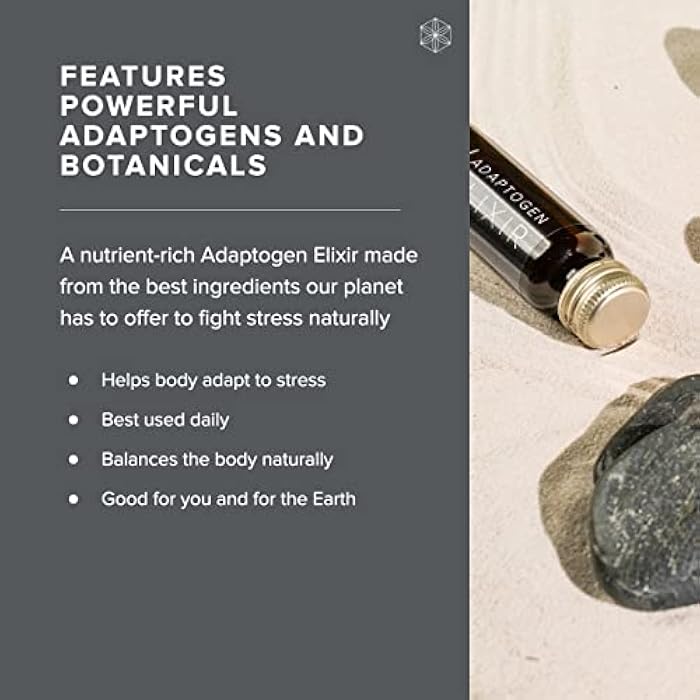 Isagenix Adaptogen Elixir - Liquid Supplement for Health Support - Focus & Sleep Support Supplement - Unique Botanical Blend to Support a Healthy Immune System - 1.59 Oz Bottles (10 Count) - Image 4