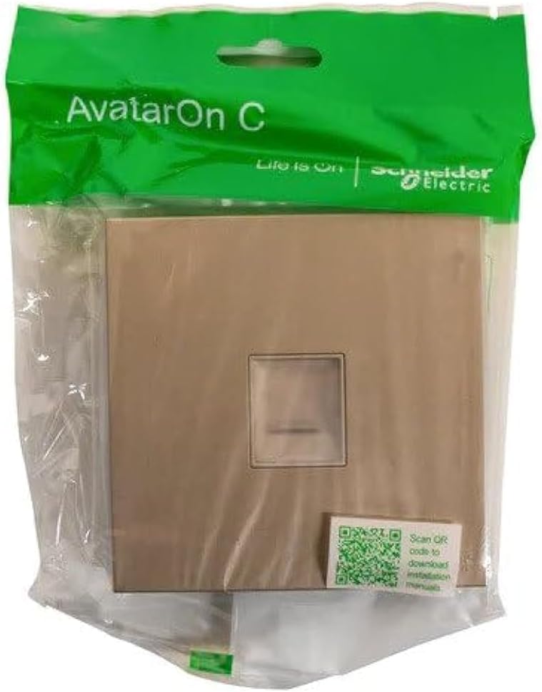 Schneider Electric AvatarOn C Data Socket Cover - Wine Gold - Image 1