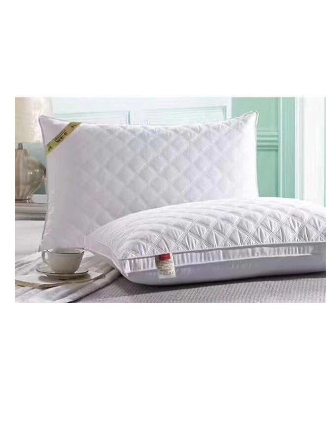 BAIG Knitted Neck Pillow Single Pillow Student Dormitory Cloud-shaped Neck Support Pillow, Cervical Spine Support Sleep Pillow