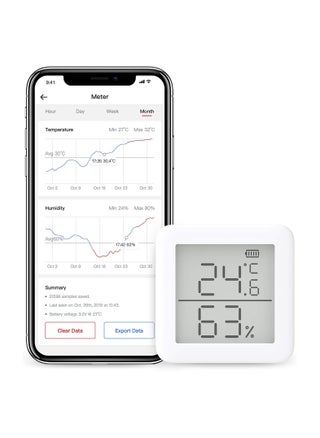 Smart IR Remote & Thermometer Hygrometer, Smart Home iPhone Android Compatible with Alexa, Google Home, Siri, IFTTT - White - pzsku/ZB2CFFA51A27B1104184FZ/45/_/1662710519/d08c1f3b-b872-4dfd-a324-16f39737c5c0