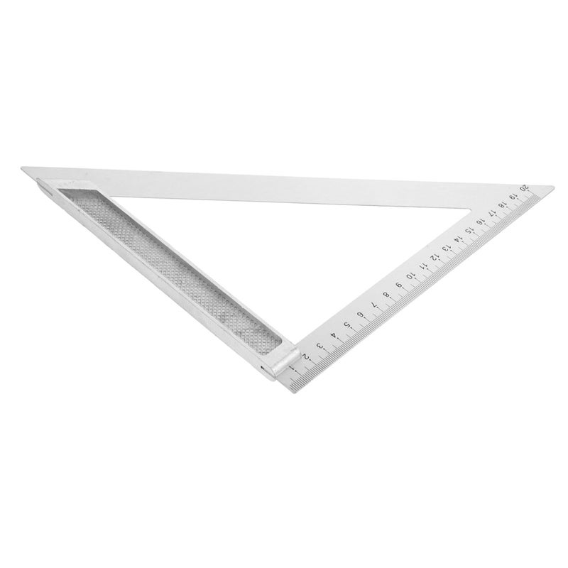 Digital Angle Ruler 90 Degree Geometry Aluminum Triangle Ruler for Framing Drafting - Image 2