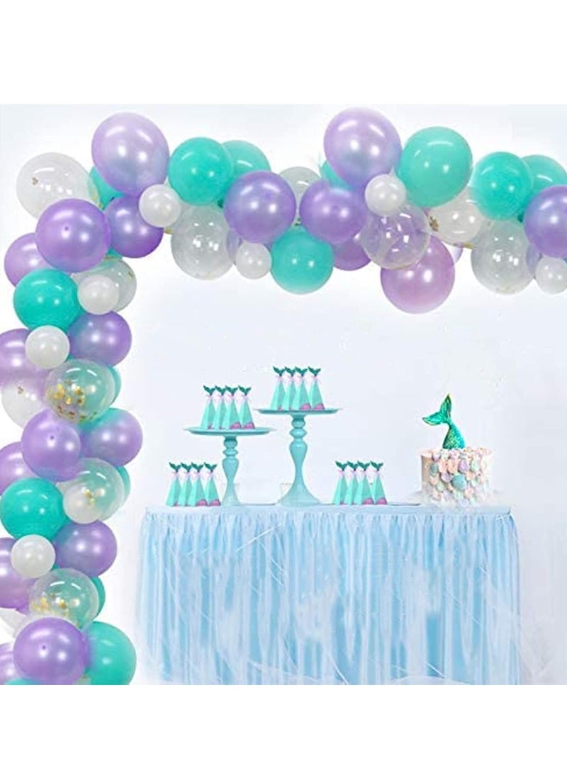 SOLARAE Mermaid Favour Boxes, Paper Mermaid Tail Candy Boxes for Mermaid Birthday Party, Mermaid Themed Party Supplies for Kids Girls Birthday Party Baby Shower 40 Pcs - Image 4