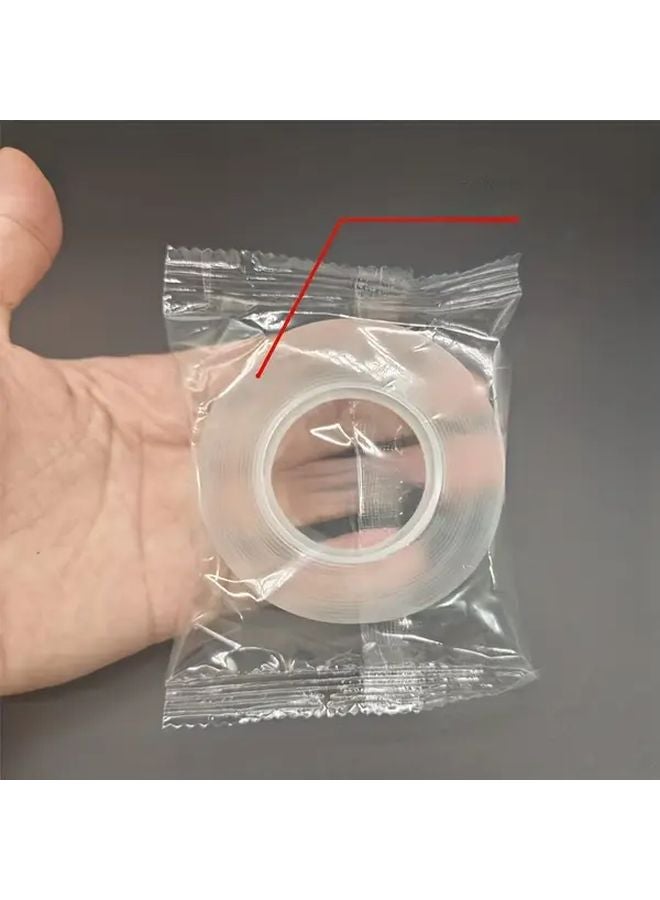 Transparent Removable Corner Guard Tape 118.11 Inches Edge Protector Film Easy Peel Stick No Residue - Image 4