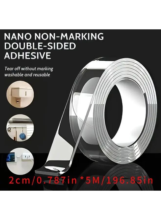 Transparent Removable Corner Guard Tape 118.11 Inches Edge Protector Film Easy Peel Stick No Residue - Image 3