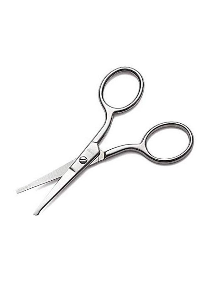LIVINGO LIVINGO Premium Manicure Rounded Tip Scissors Multi-purpose Stainless Steel Cuticle Pedicure Beauty Grooming Kit for Nail, Eyebrow, Eyelash, Dry Skin, Nose Hair 3.5 inch  - Image 4