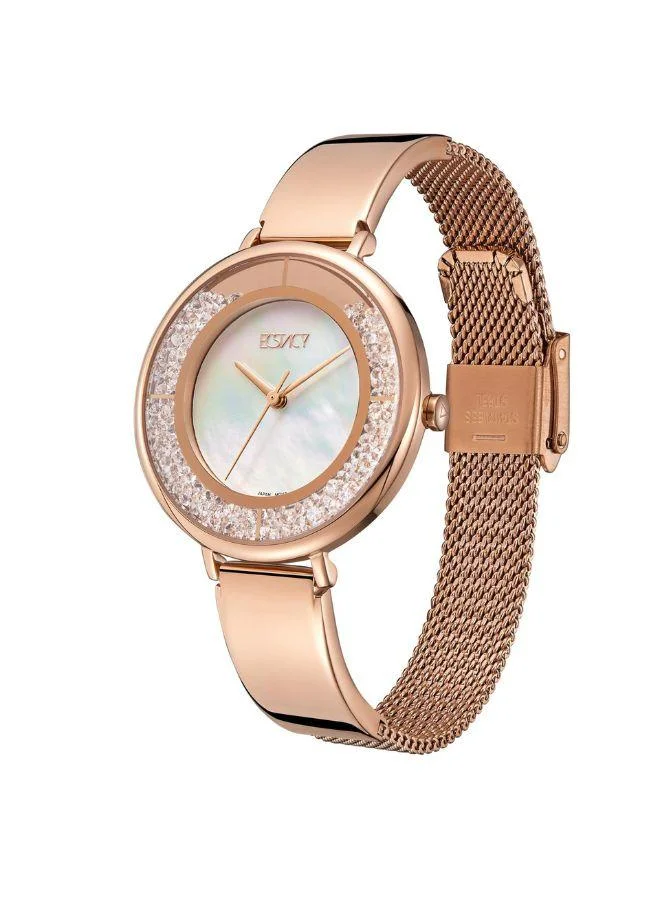 إكستاسي Women's Stainless Steel Analog Watch E23501-RBKM - 35.5 mm