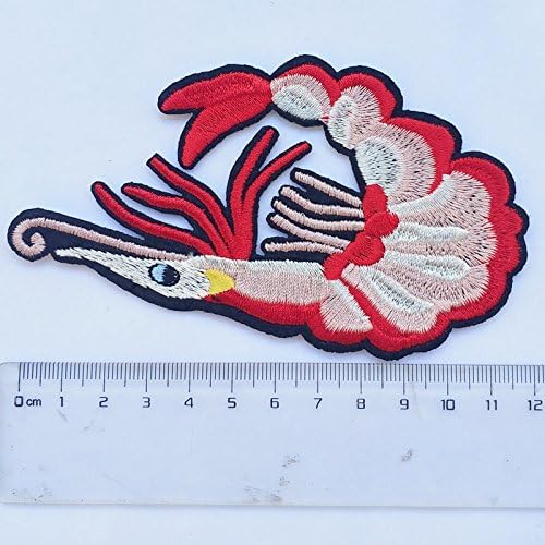Dandan DIY Kid Embroidered Patch Sew On/Iron On Patch Applique Clothes Dress Plant Hat Jeans Sewing Flowers Applique DIY Accessory (Subsea World) - Image 3