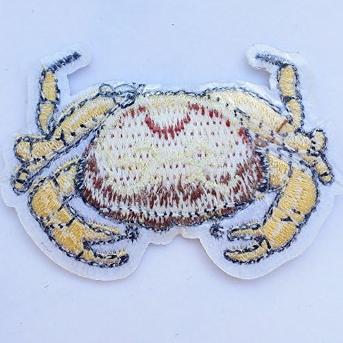 Dandan DIY Kid Embroidered Patch Sew On/Iron On Patch Applique Clothes Dress Plant Hat Jeans Sewing Flowers Applique DIY Accessory (Subsea World) - Image 4
