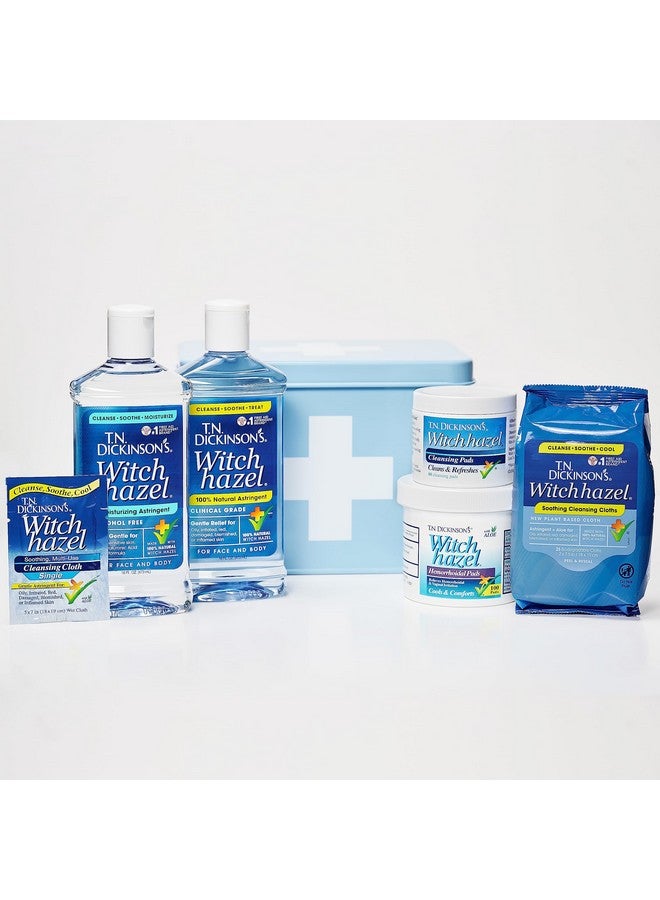 T.N. Dickinson's Witch Hazel New Soothing MultiUse Cleansing Cloth, Clear, 25 Count - Image 5