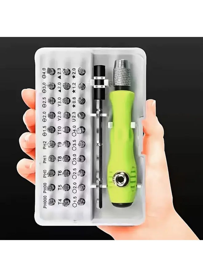 32 In 1 Precision Screwdriver Set Mini Magnetic Cross Flat Head Screwdriver For Repairing Cars Furniture Smart Phones Cameras And Small Tools - Image 1