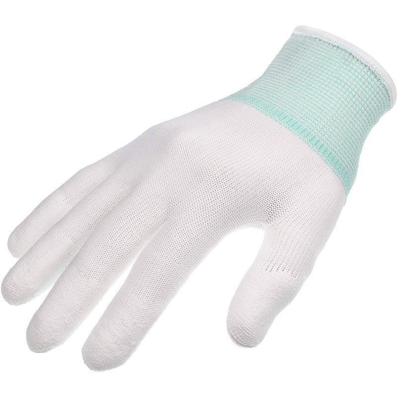 Satinior SATINIOR 12 Pairs Quilting Grip Gloves Machine Quilting Gloves for Free-motion(Medium Size,Green)  - Image 5