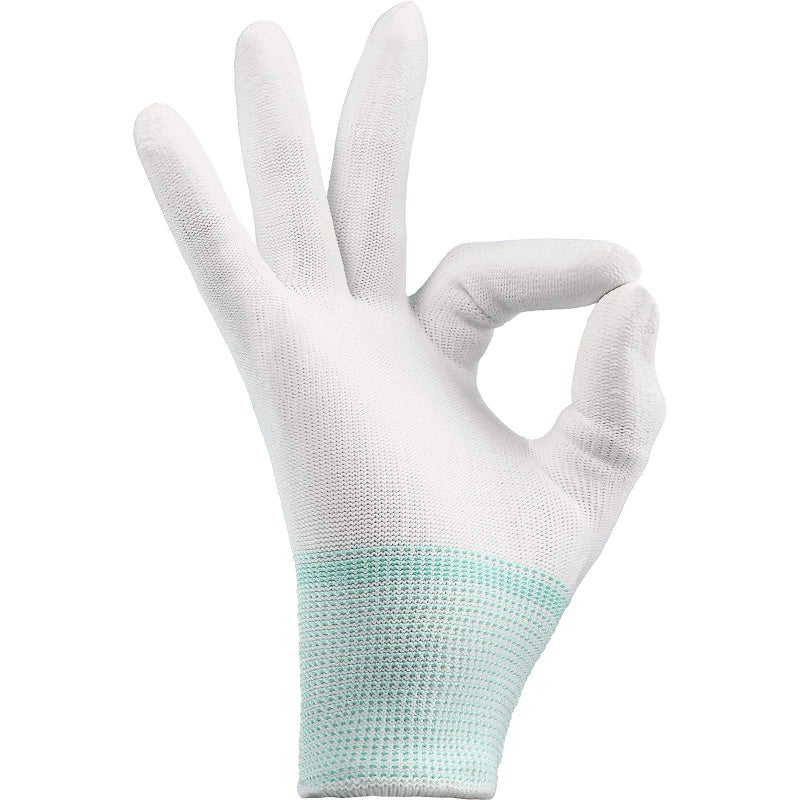 Satinior SATINIOR 12 Pairs Quilting Grip Gloves Machine Quilting Gloves for Free-motion(Medium Size,Green)  - Image 4