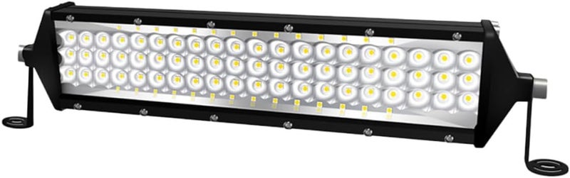 شريط إضاءة عمل LED بقوة 264 واط بحجم 12 بوصة مع 5 صفوف و88 شريحة، ضوء كشاف موضعي لسيارات الدفع الرباعي والشاحنات للقيادة على الطرق الوعرة، مصباح قيادة LED عالي الأداء للاستخدام في السيارات - Image 1