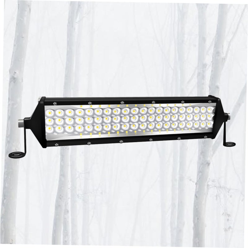 شريط إضاءة عمل LED بقوة 264 واط بحجم 12 بوصة مع 5 صفوف و88 شريحة، ضوء كشاف موضعي لسيارات الدفع الرباعي والشاحنات للقيادة على الطرق الوعرة، مصباح قيادة LED عالي الأداء للاستخدام في السيارات - Image 5