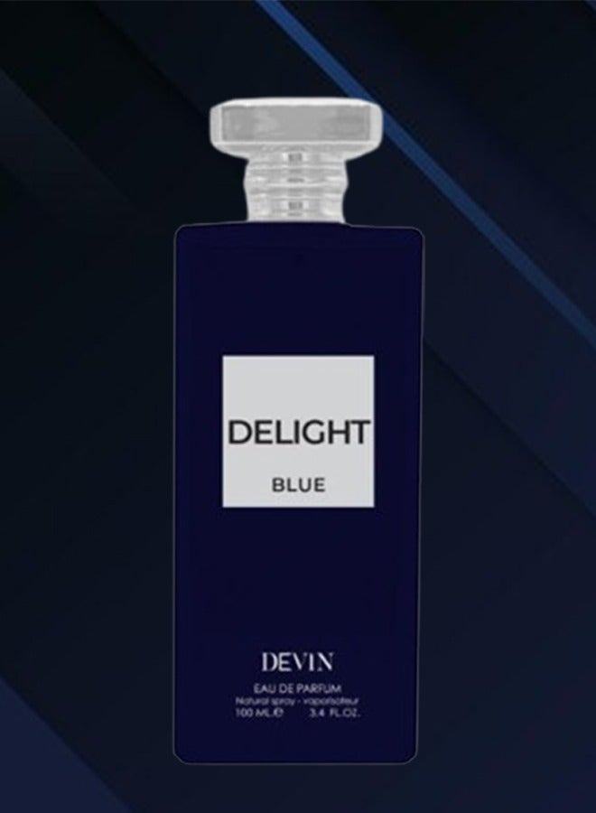 DEVIN Delight Blue Perfume 100ml EDP - Image 2