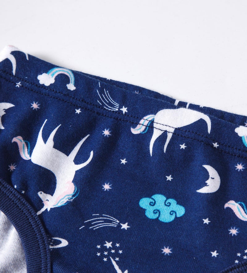 Boboking Soft Girls Underwear Toddler Girl Unicorn Cotton Panties 4yrs - Image 2