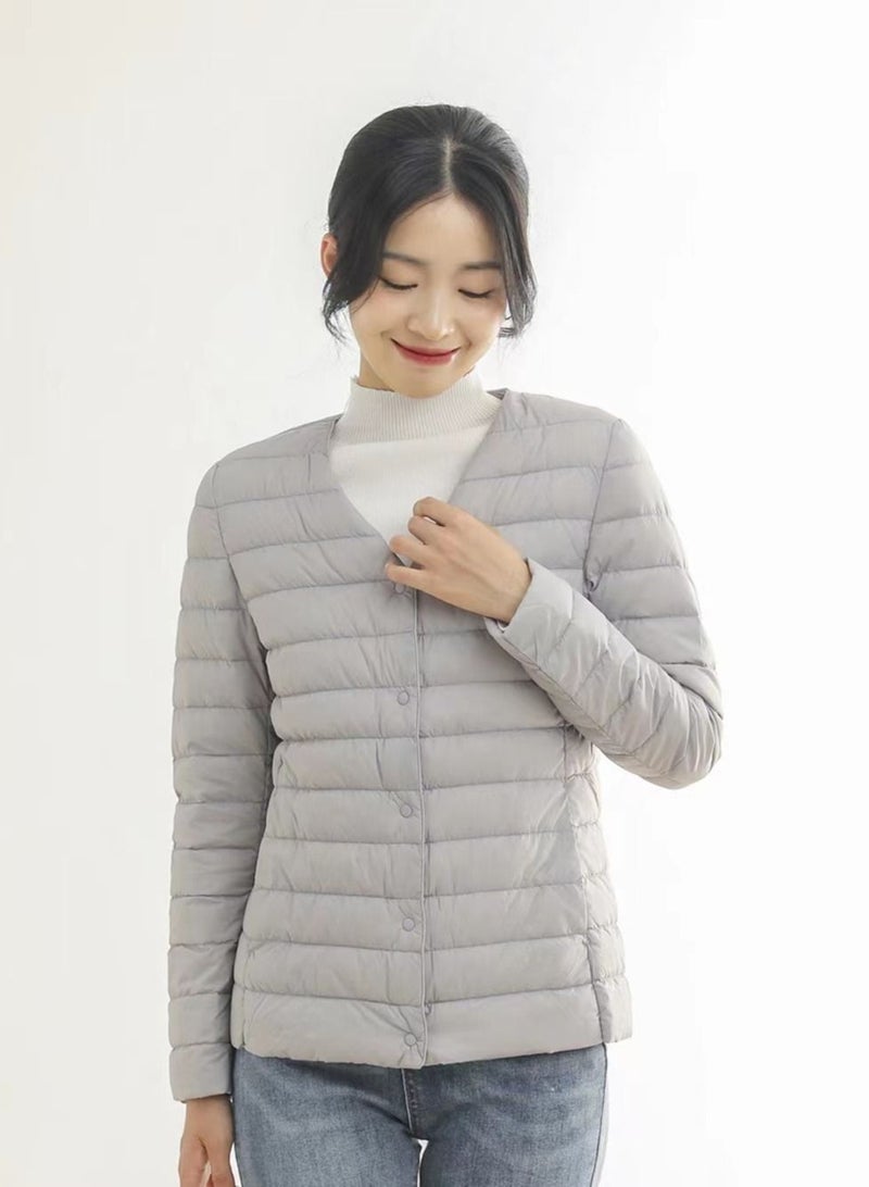 Loquat Women's Slim Autumn And Winter Lightweight Down Jacket