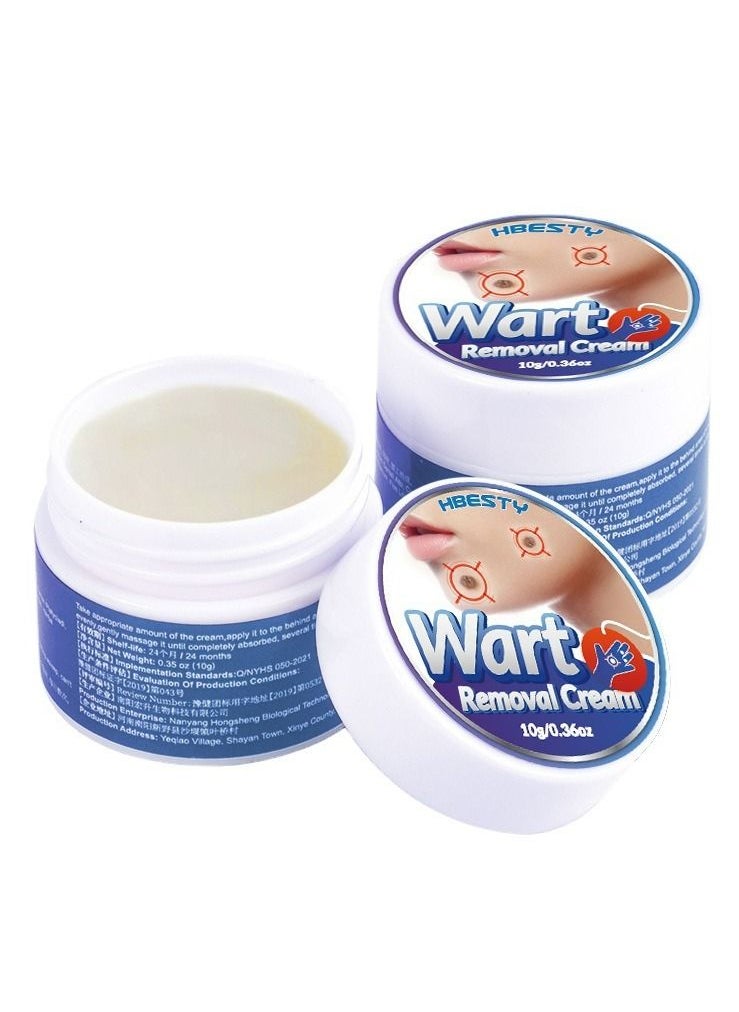HBESTY - 2 Pieces Wart Removal Cream Quick & Safe Removal Of Verruca Removing Against Wart Corn & Callus Suitable For All Body Parts Remove Safe and Rapid Removal of Verruca Unisex - Image 1