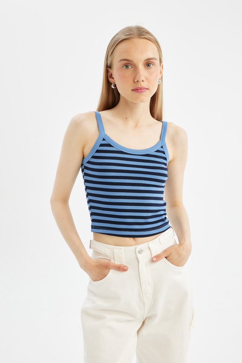 DeFacto Woman Fitted Corduroy Tank Top  - Image 1