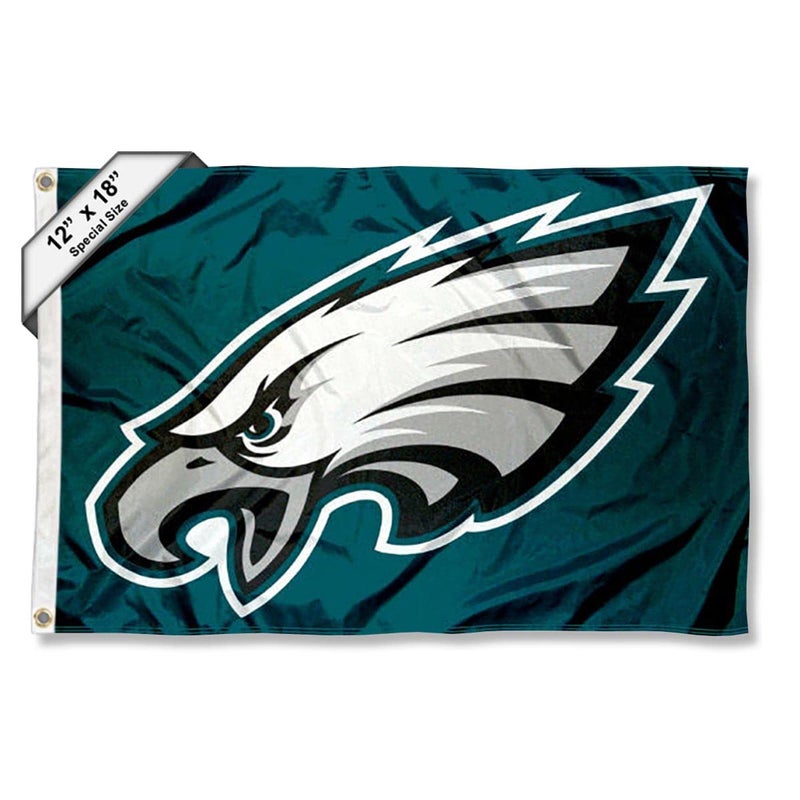 WinCraft Philadelphia Eagles Boat and Golf Cart Flag - Image 2