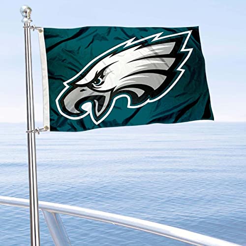 WinCraft Philadelphia Eagles Boat and Golf Cart Flag - Image 3