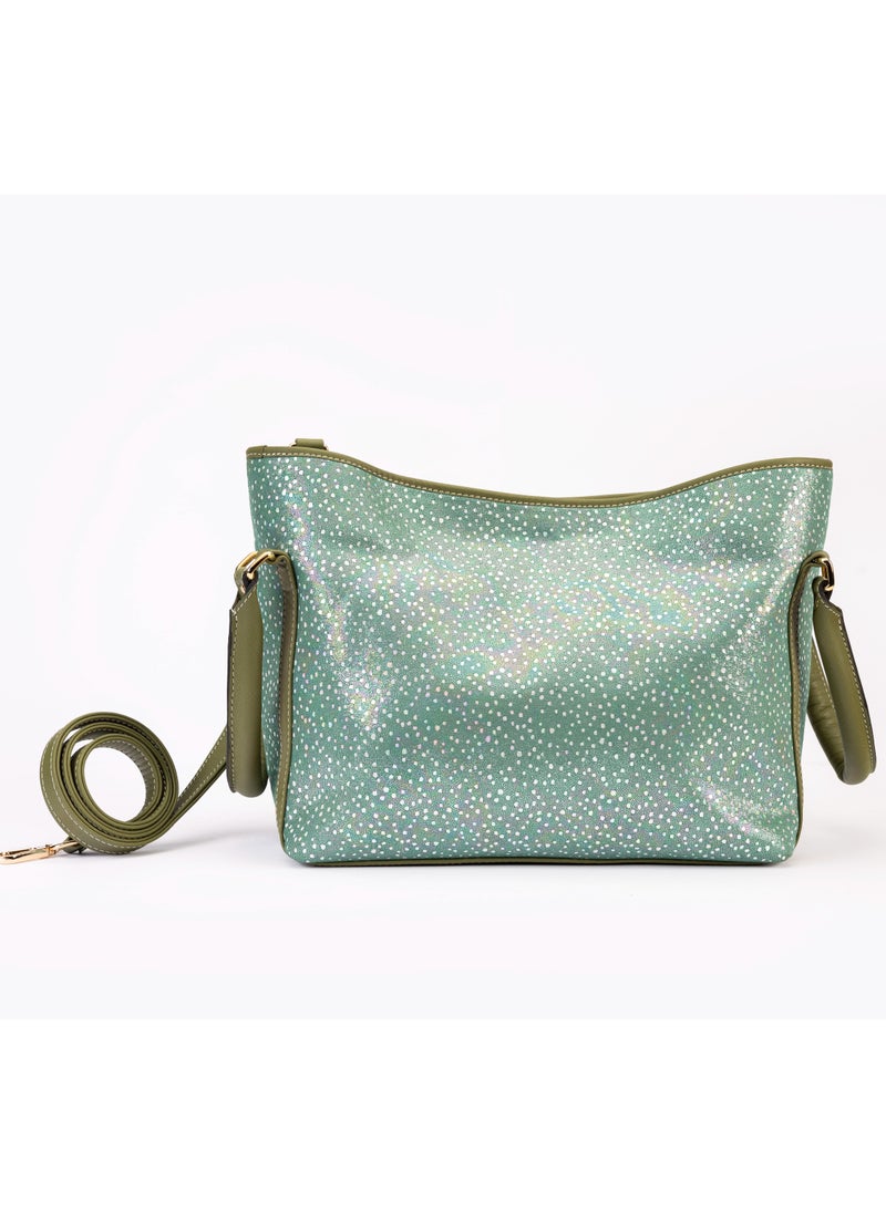 JLine - Dots women's handbag made of scratch-resistant German leather, one-year warranty against manufacturing defects - Image 1