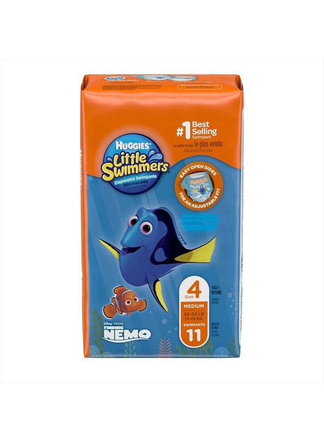 Huggies Little Swimmers Disposable Swimpants, Medium, Pack/11 Disney Character may be different - Image 1