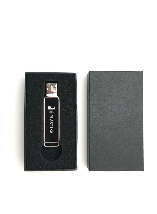 Metal Luminous USB Flash Disk Large Capacity 2.0 3.0 High-speed Business Gift USB Flash Disk 128G Luminous Car USB Flash Disk Wholesale-Color:U Disk + Gift Box Packaging-Capacity:USB2.0 64MB - Image 1