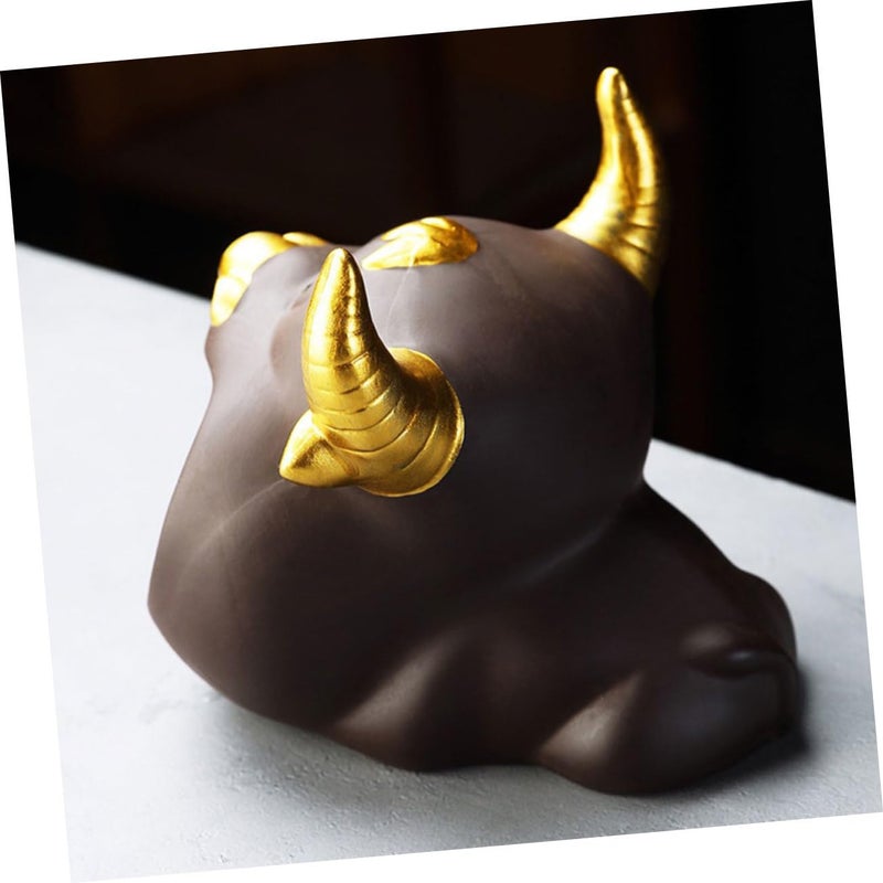 Cartoon Cow Ashtray Unique Butt Container Decorative Home Desktop Display Gift - Image 5