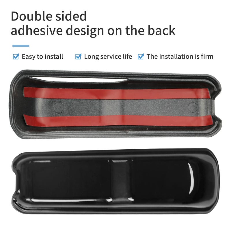 PEATOVIE Engine Hood Hinge Cover External Decoration Accessories Compatible with 2018-2021 Jeep Wrangler JLU JL Sport Sahara Freedom Rubicon Unlimited, 2020 2021 Gladiator JT 2-Door and 4-Door - Black - Image 2