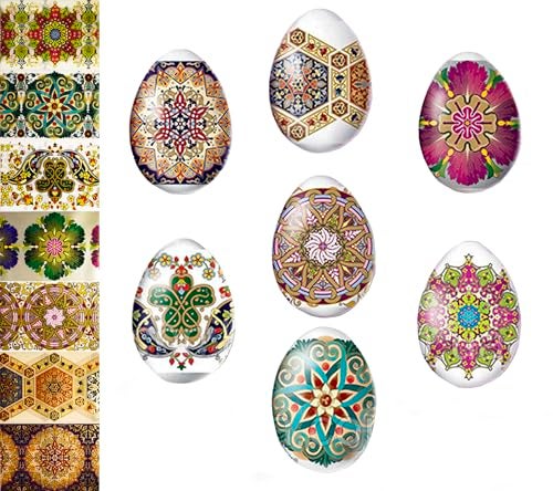 Diximus Thermo Heat Shrink Sleeve Decoration Easter Egg Wraps Pysanka Pysanky Patterns - Image 1