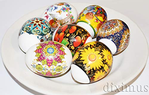 Diximus Thermo Heat Shrink Sleeve Decoration Easter Egg Wraps Pysanka Pysanky Patterns - Image 3