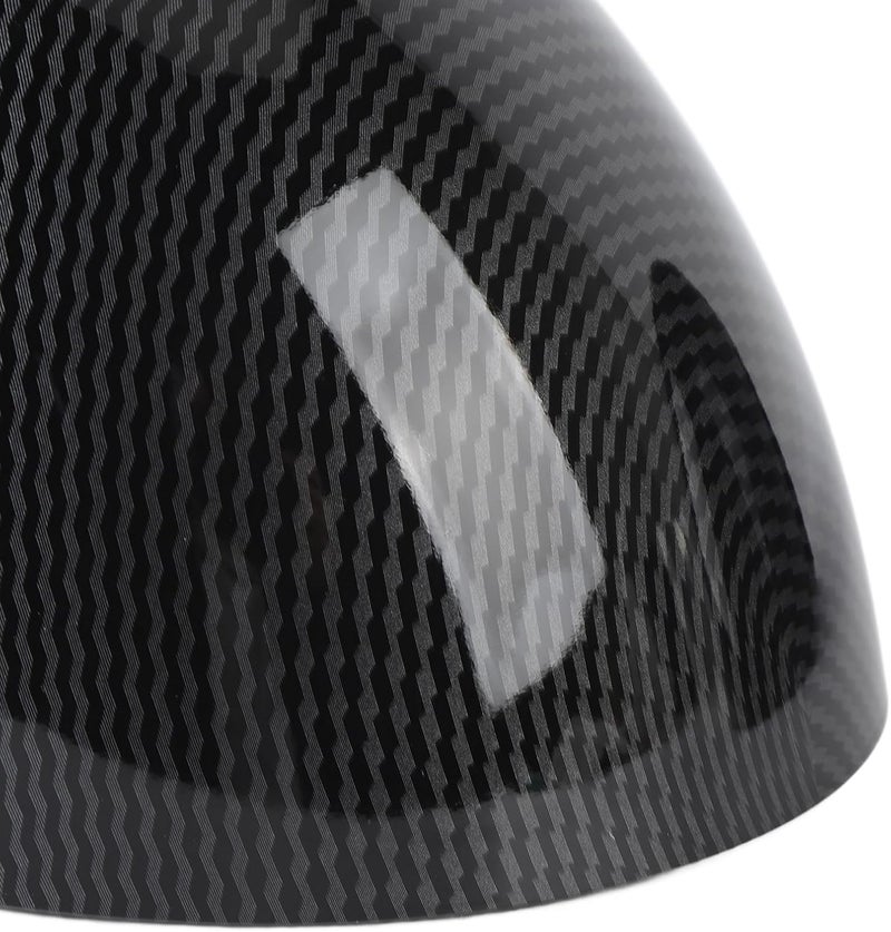 Keenso Side Mirror Covers, Good Protection Effect, Glossy Black or Red or Carbon Fiber Pattern, Suitable for F54 F55 F56 F57 F60 Pre LCI (Carbon Fiber Pattern) - Image 2