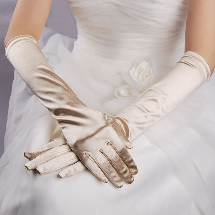 Bridal Gloves Wholesale Multicolor Wedding Champagne 
