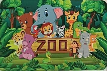 APURK Jungle Book Water Absorbent mat FloorBathDoormatBathroom Carpet Cushion Mat Super Absorbent Soft Carpet Quick Dry Non Slip Mat for HomeOffice Pack of 1MulticolorMultidesign - Image 3