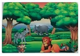 APURK Jungle Book Water Absorbent mat FloorBathDoormatBathroom Carpet Cushion Mat Super Absorbent Soft Carpet Quick Dry Non Slip Mat for HomeOffice Pack of 1MulticolorMultidesign - Image 4