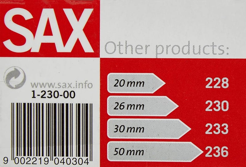 SAX 230 Paper Clips (26mm) - 100 Count Box - Image 3