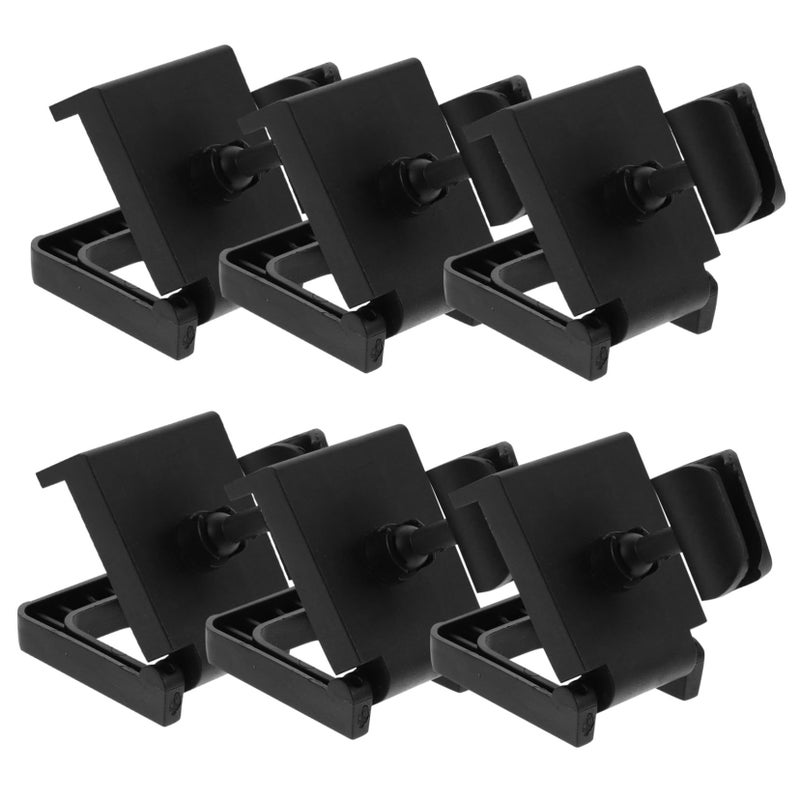 6pcs Desktop Mic Stand Set with Clamp Microphone Holder for Table Mount - Image 2