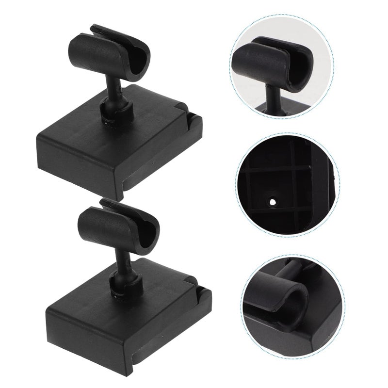 6pcs Desktop Mic Stand Set with Clamp Microphone Holder for Table Mount - Image 3