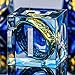 OUKELANWO Magic Lord Rings DND Dice Set with Box 7Pcs Resin LOTR DD Dice Set for Role Playing Game Blue Dungeons Dragons D and D Sharp Edge Dice D20 D12 D10 D8 D6 D4 - Image 2