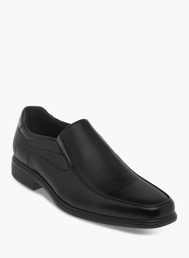 LBL by Shoexpress Mens Panelled Slip-On Loafers - Image 3