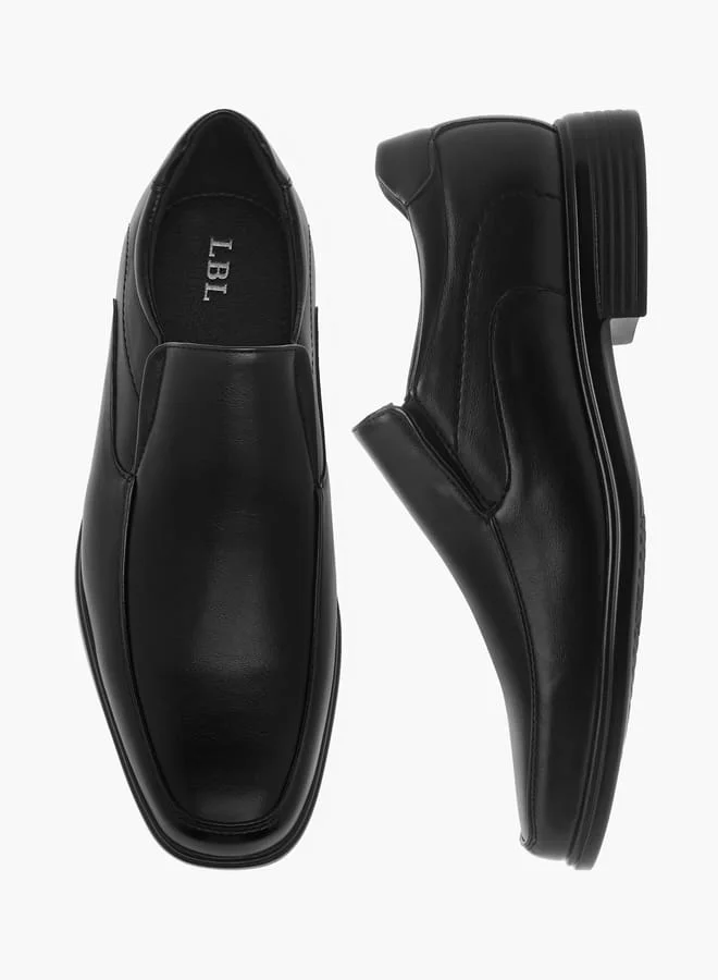 LBL by Shoexpress Mens Panelled Slip-On Loafers