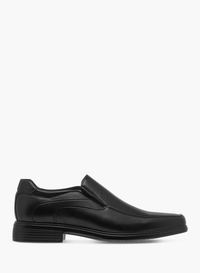 LBL by Shoexpress Mens Panelled Slip-On Loafers - Image 1