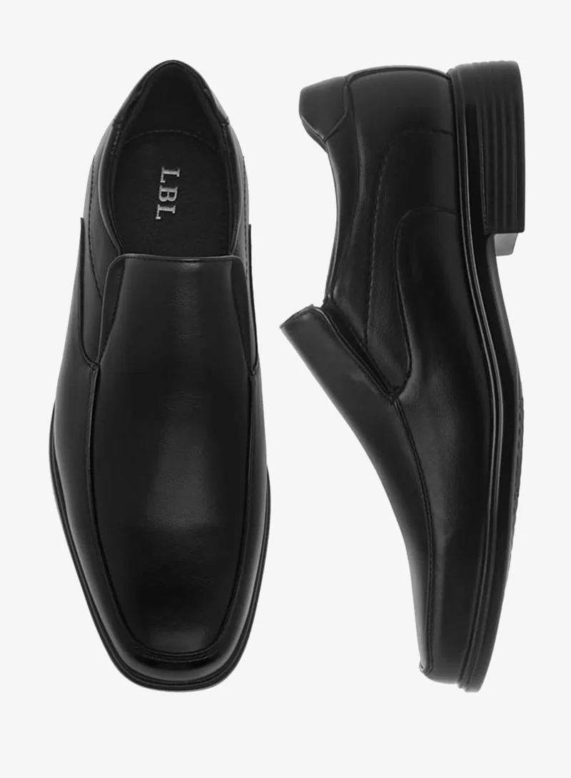 LBL by Shoexpress Panelled Slip-On Loafers